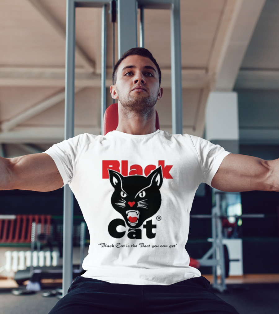 Black Cat Is The Best You Can Get Matthew Livelsberger T-Shirt