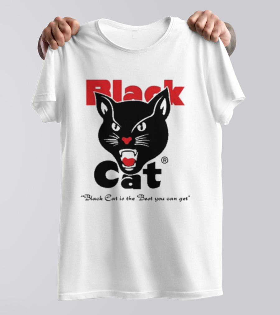 Black Cat Is The Best You Can Get Matthew Livelsberger T-Shirt