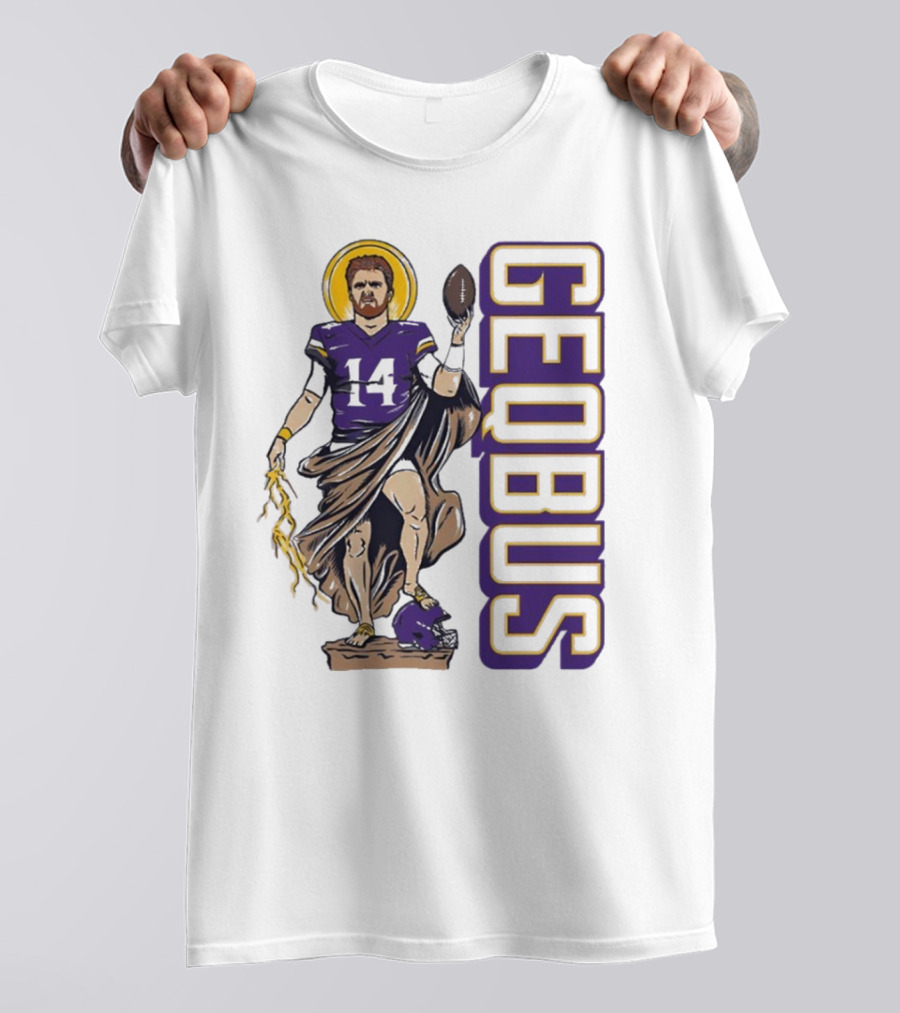 Sam Darnold GEQBUS Football Icon Blessed Athletic T-Shirt