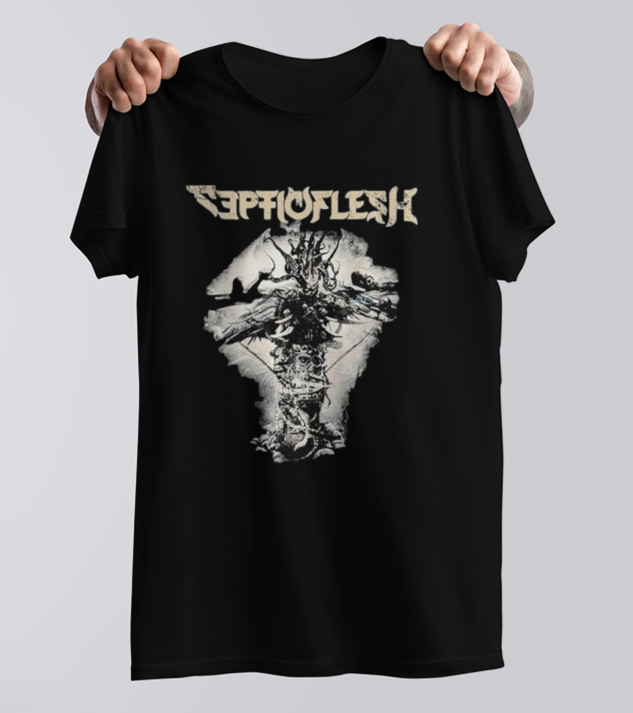 Septicflesh Dreadful Muse Mythical Dark Art Fantasy T-Shirt