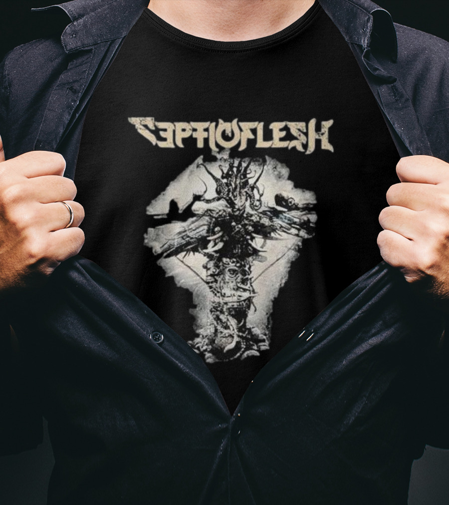 Septicflesh Dreadful Muse Mythical Dark Art Fantasy T-Shirt
