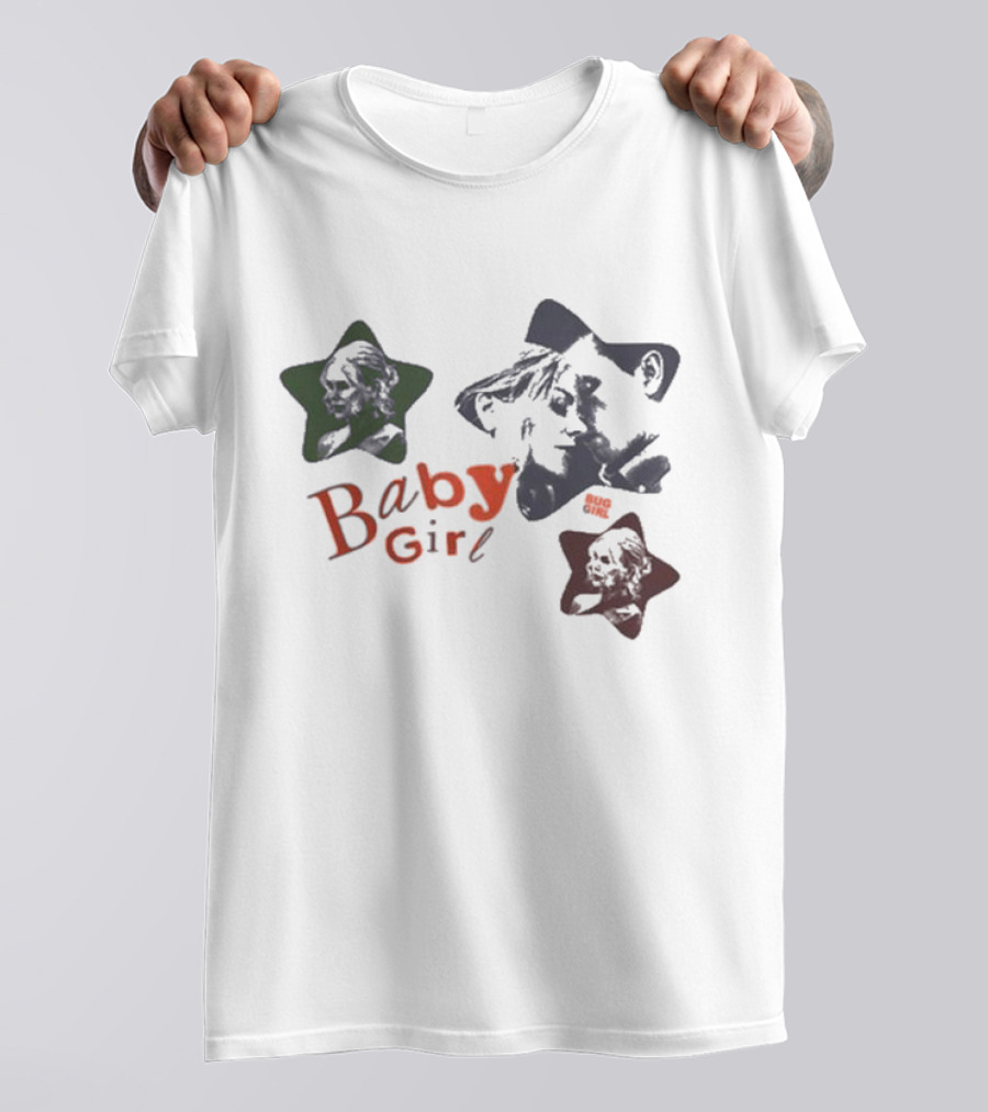 Baby Girl Bug Girl Star Portraits T-Shirt