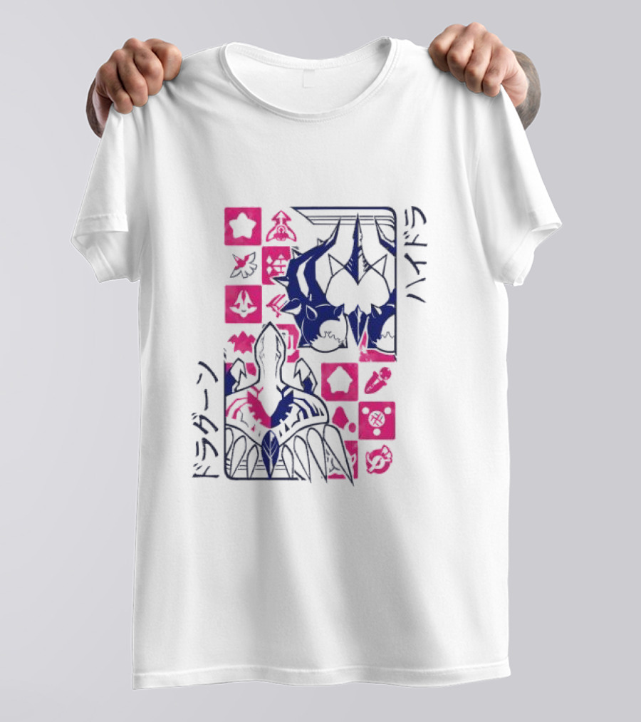 High Speed Racing AGDQ 2025 Hydra Dragon Kanji Iconic Symbols T-Shirt