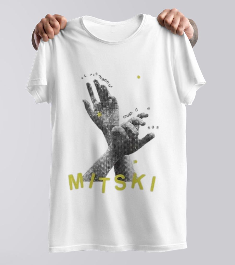Mitski My Body’s Made Of Crushed Little Stars Hands T-Shirt