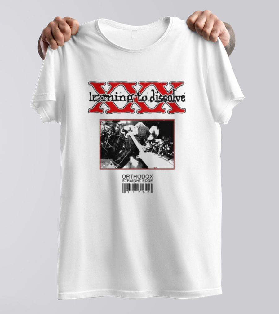 Orthodox Straight Edge XXX Learning To Dissolve T-Shirt