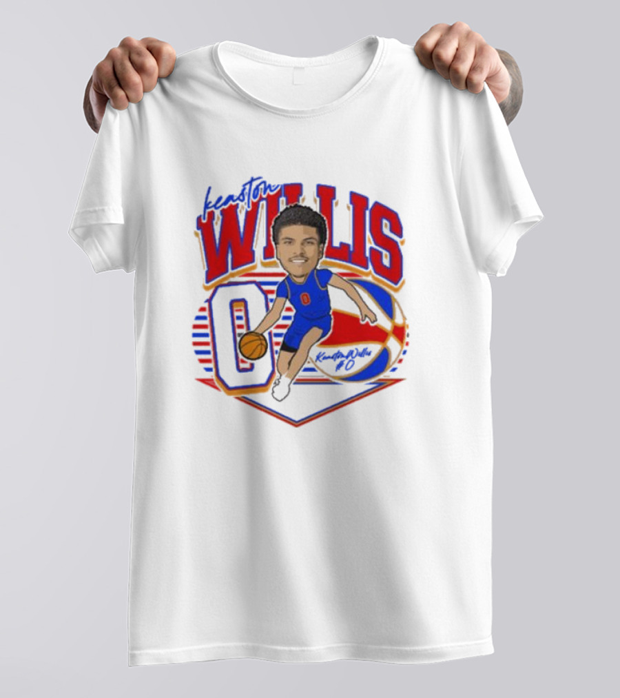Keaston Willis 0 Basketball Design Tulsa Guard Player T-Shirt