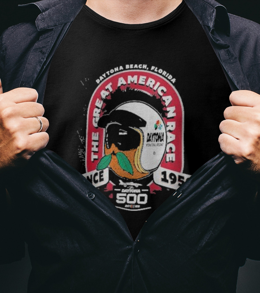 Daytona Beach Florida The Great American Race 1959 Daytona 500 T-Shirt
