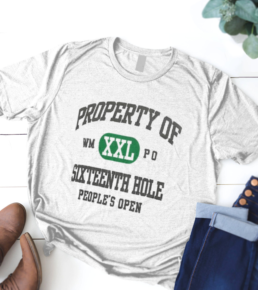 WM Phoenix Open Property Of Sixteenth Hole People's Open XXL T-Shirt