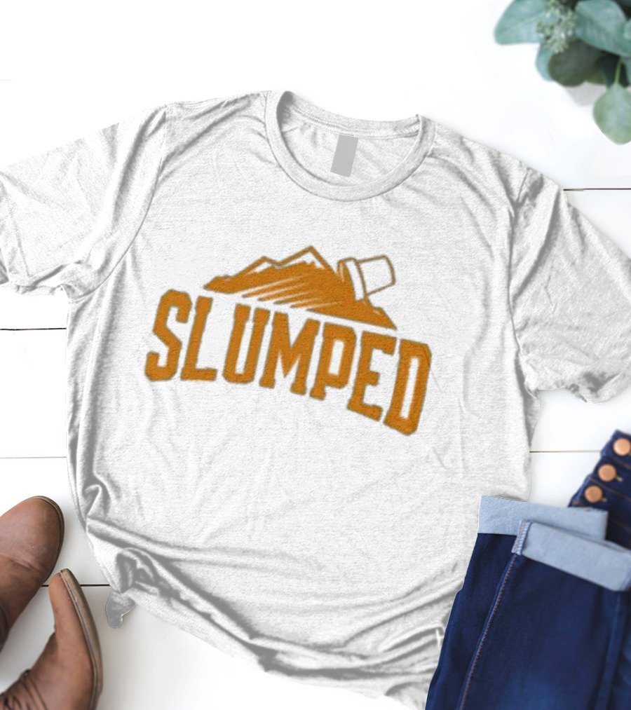 Slumped Gold Mountain Cup T-Shirt