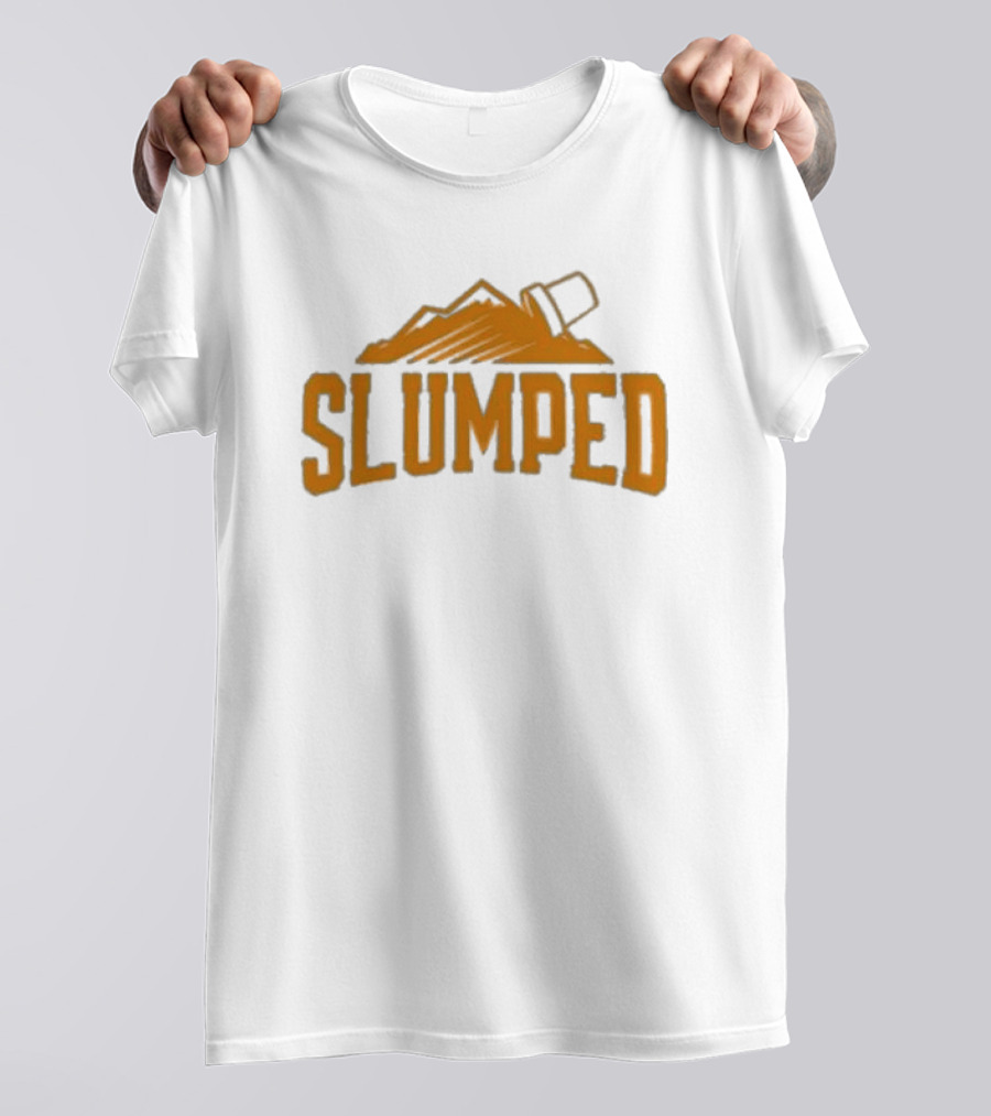 Slumped Gold Mountain Cup T-Shirt