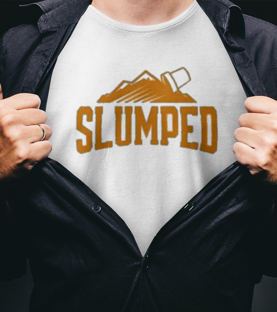 Slumped Gold Mountain Cup T-Shirt