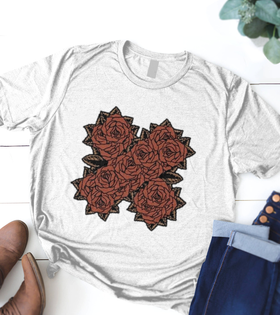 Xplr Sam And Colby Ribsplitter V.2 Floral Rose T-Shirt
