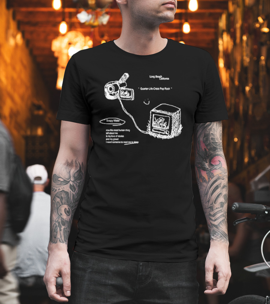 Chase Petra Soapy Water Long Beach California Quarter-Life-Crisis Pop Rock T-Shirt