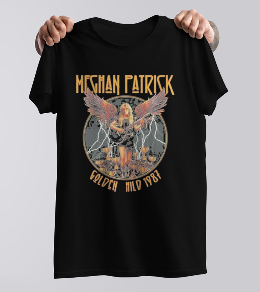 Meghan Patrick Golden Child 1987 Wings Lightning T-Shirt
