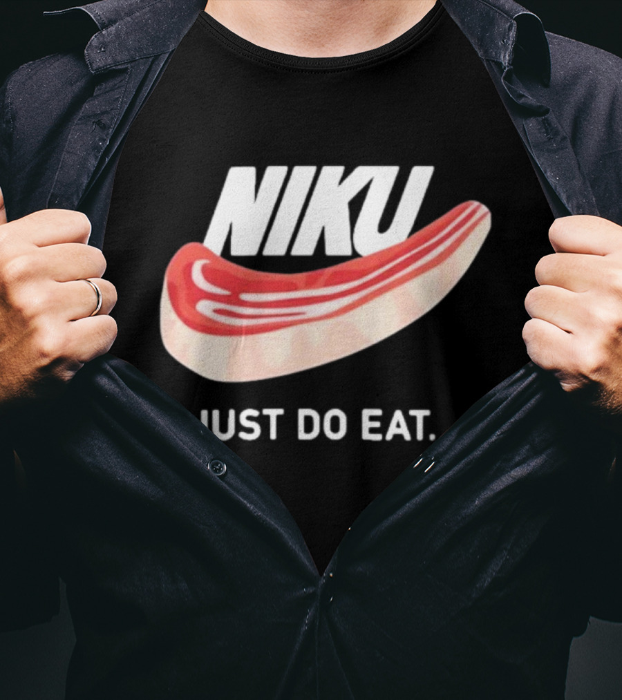 Niku Just Do Eat Steak Slice T-Shirt