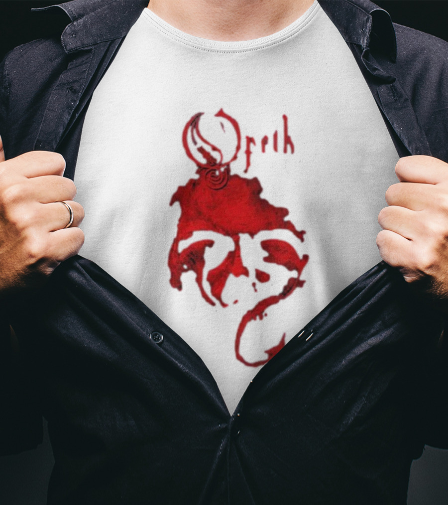 Opeth Heritage Red Skull T-Shirt