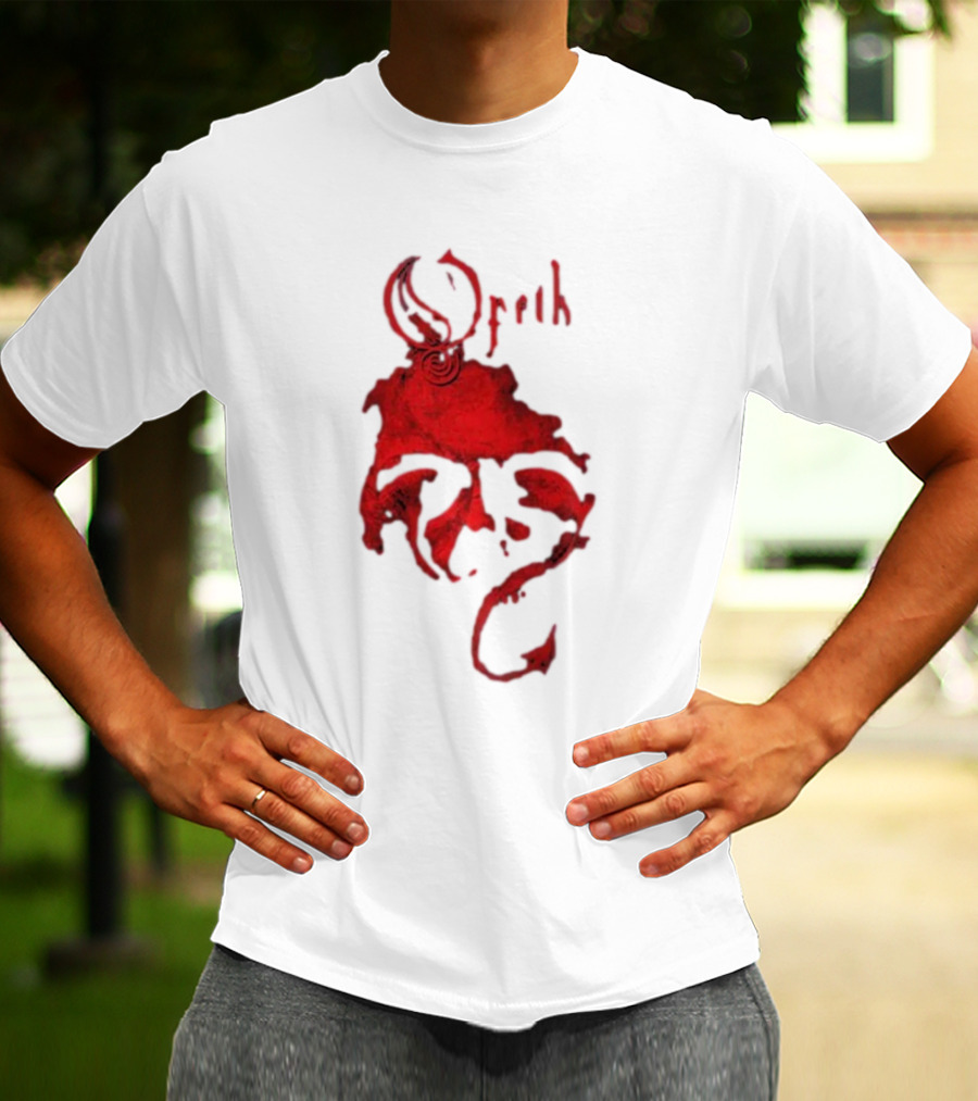 Opeth Heritage Red Skull T-Shirt