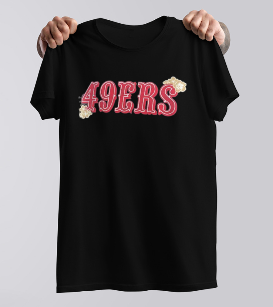 San Francisco 49ers 49ERS AAPI Apex Collection Floral Accents T-Shirt