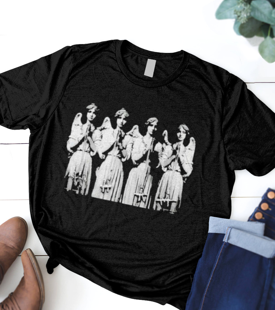 Lil Baby Wham X Who Decides War Four Angelic Statues T-Shirt