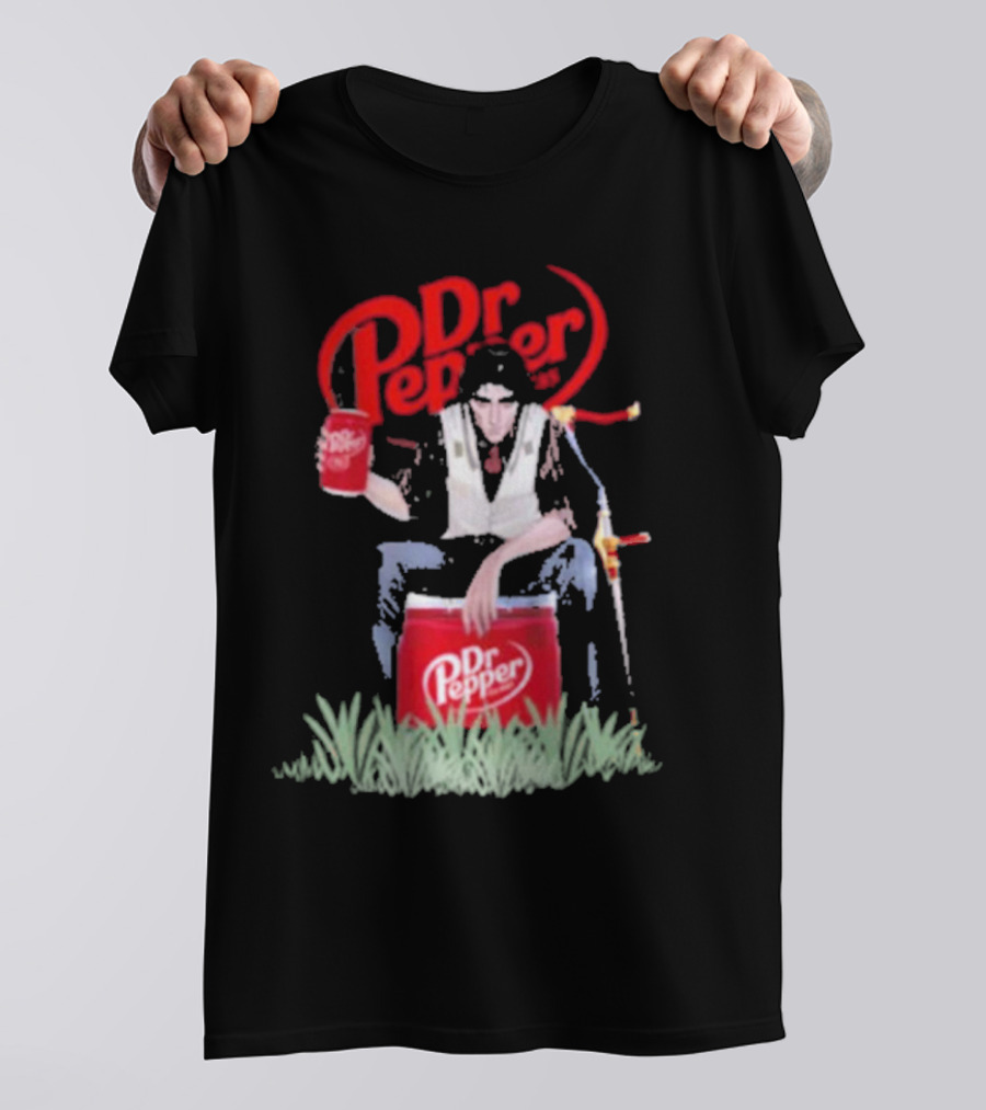 Viktor Season 2 Dr Pepper Warrior Sitting On Dr Pepper Crate T-Shirt