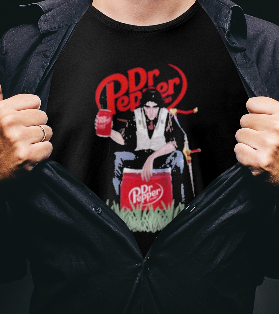 Viktor Season 2 Dr Pepper Warrior Sitting On Dr Pepper Crate T-Shirt
