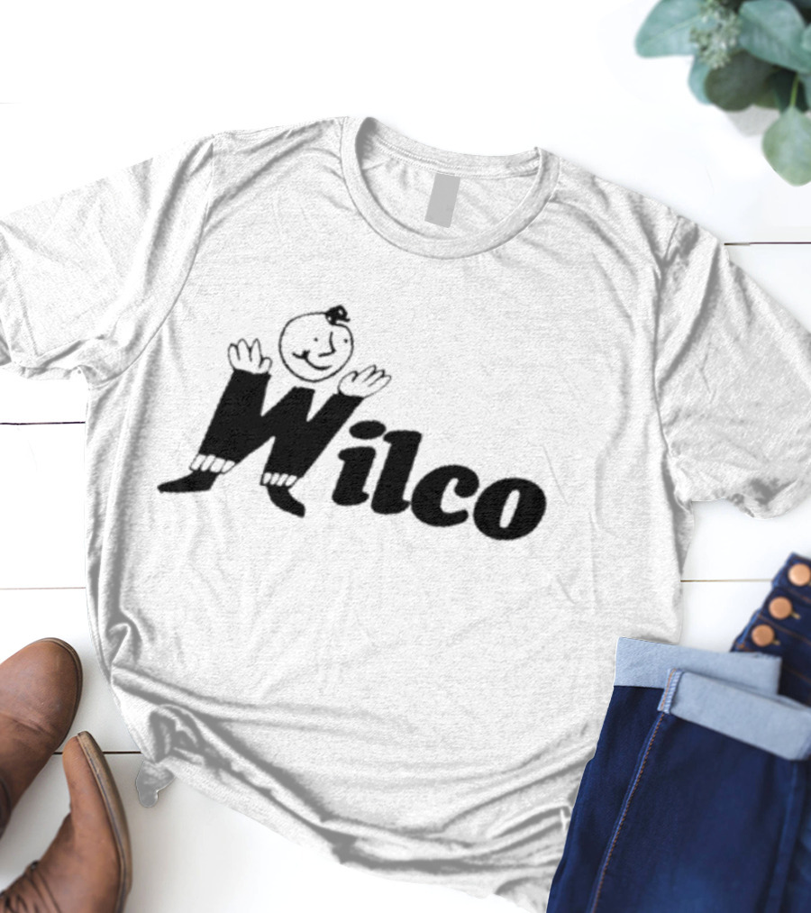 Wilco Iconic Cartoon Logo Wilco Madalyn Stefanak T-Shirt