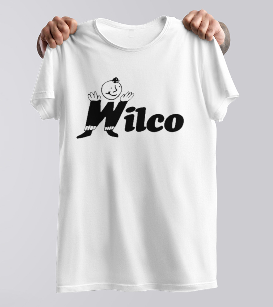 Wilco Iconic Cartoon Logo Wilco Madalyn Stefanak T-Shirt