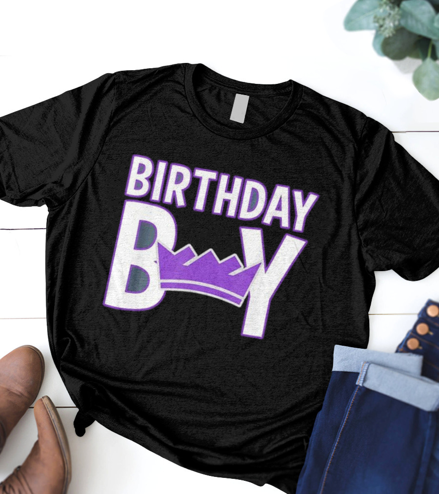Birthday Boy Sacramento Kings NBA T-Shirt
