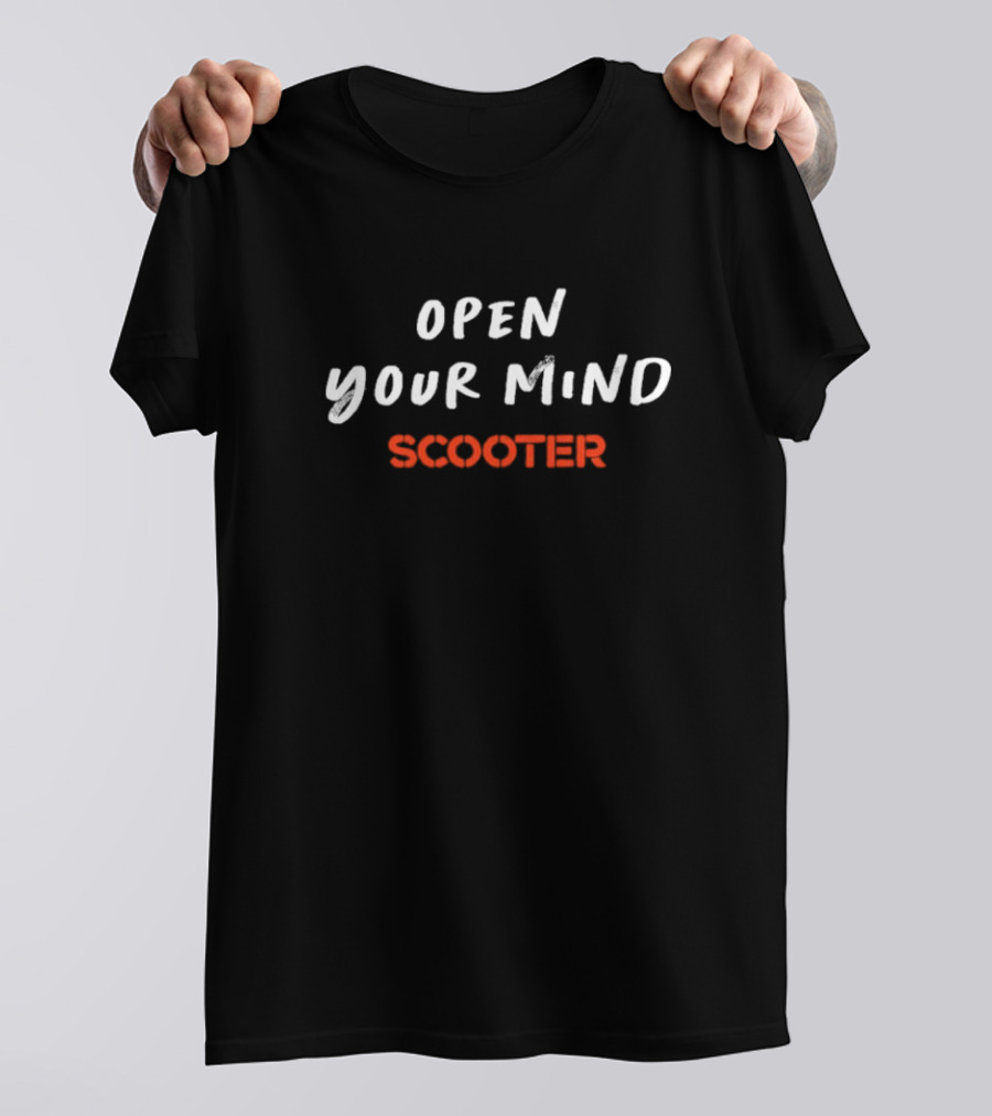 Open Your Mind Scooter T-Shirt