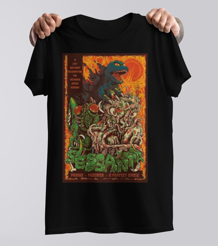 Sessanta Maynard James Keenan 60th Birthday Celebration Primus Puscifer A Perfect Circle T-Shirt