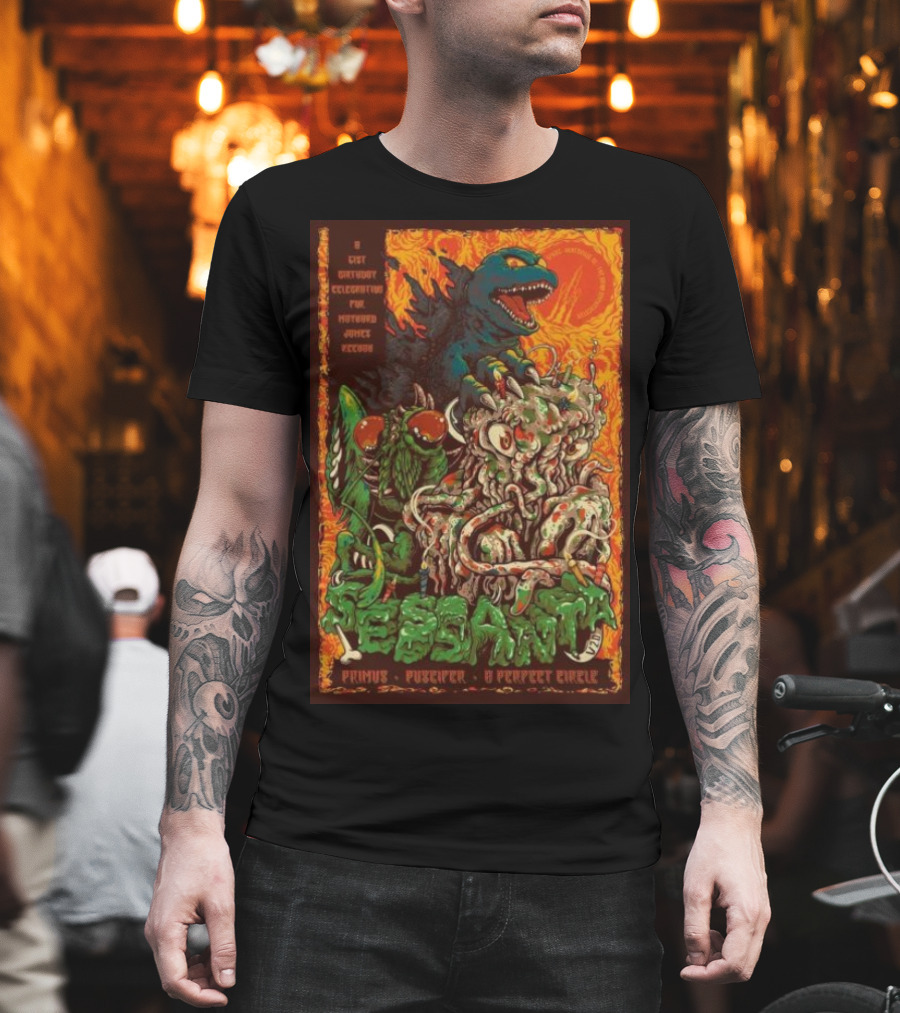 Sessanta Maynard James Keenan 60th Birthday Celebration Primus Puscifer A Perfect Circle T-Shirt