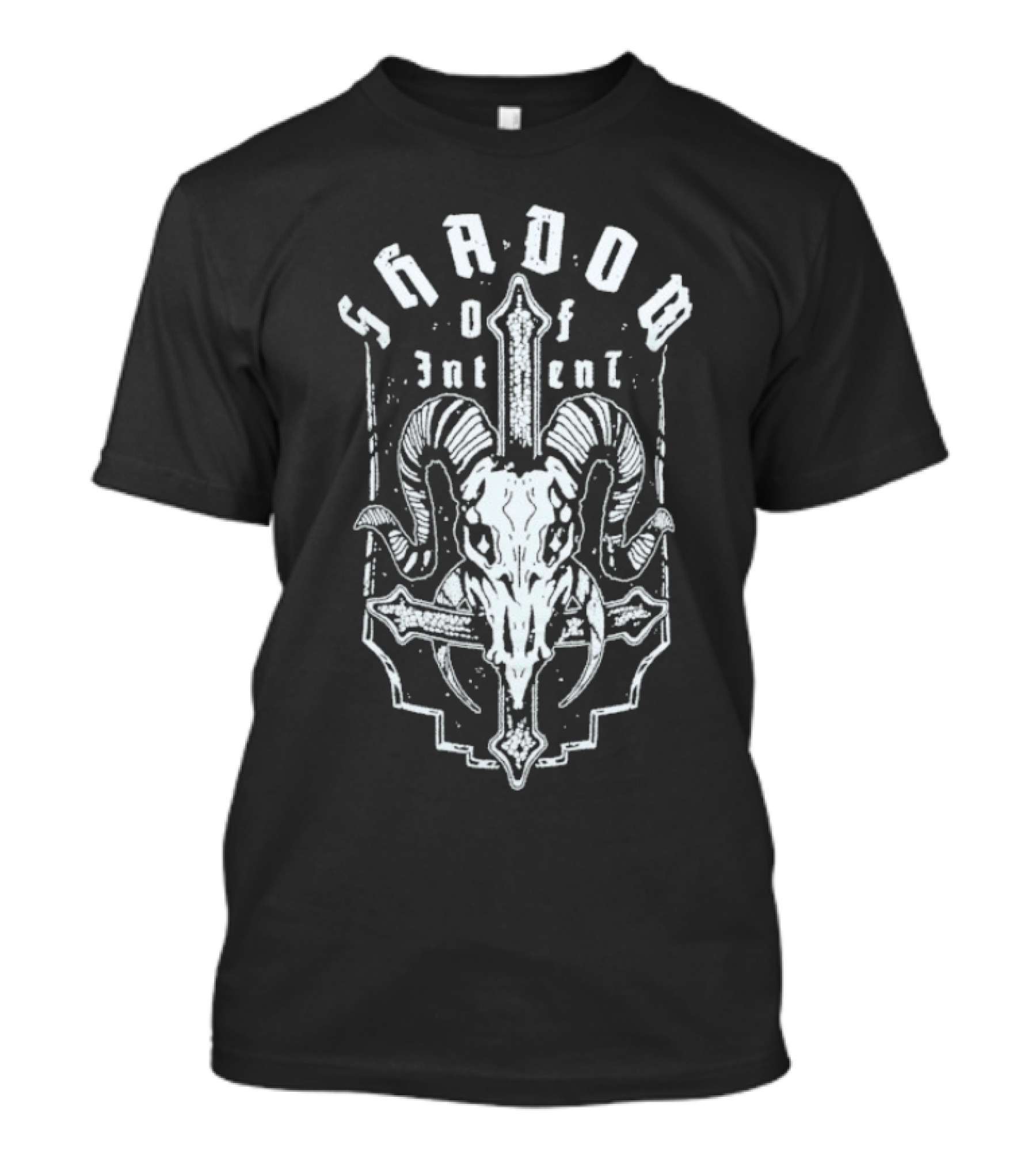 Shadow Of Intent Goat Skull Sword Emblem T-Shirt