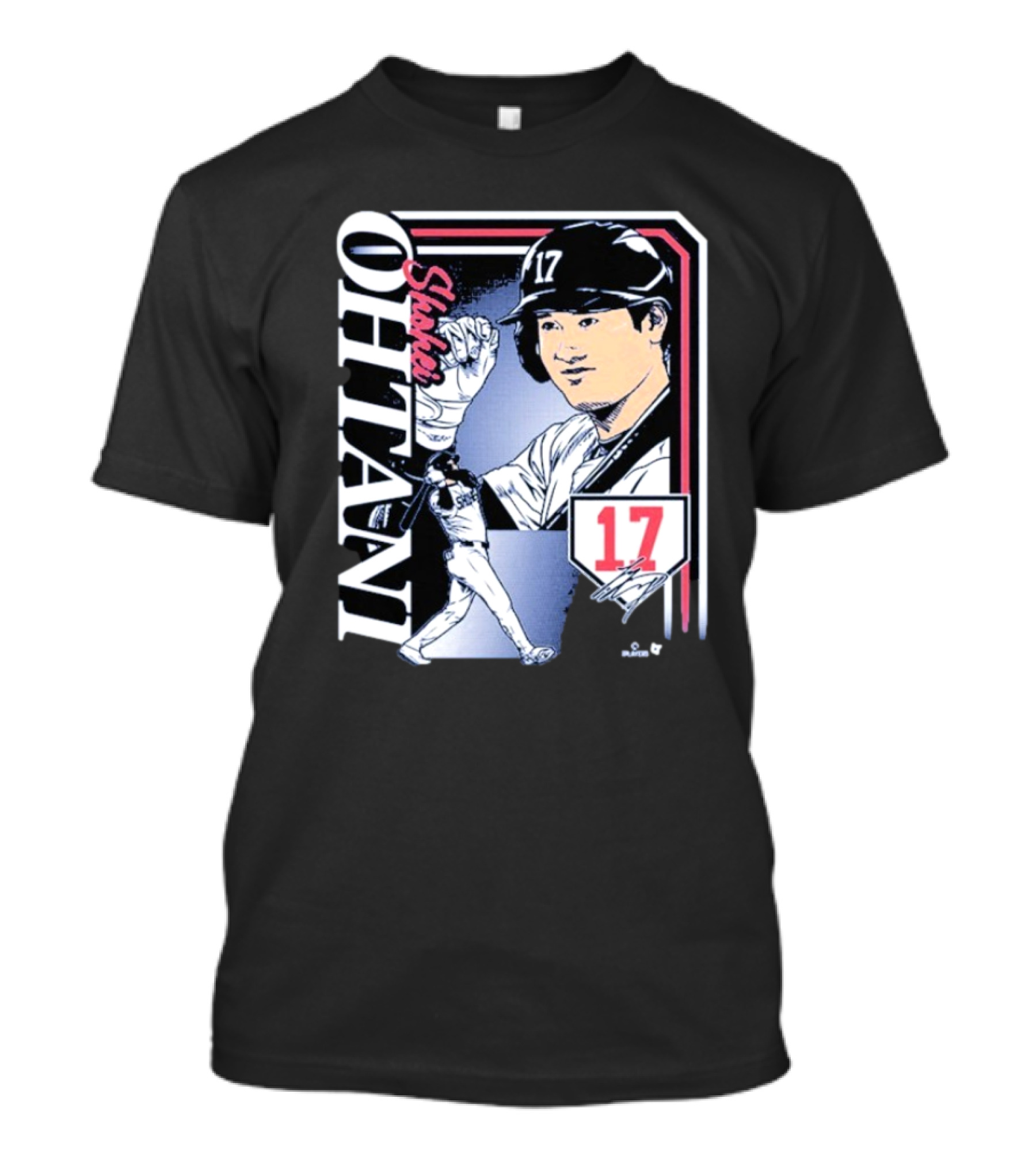 Shohei Ohtani #17 Signature Collage Los Angeles Dodgers T-Shirt