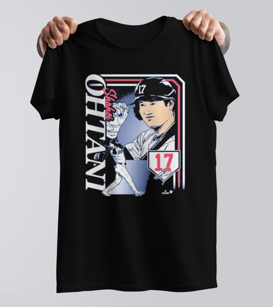 Shohei Ohtani #17 Signature Collage Los Angeles Dodgers T-Shirt