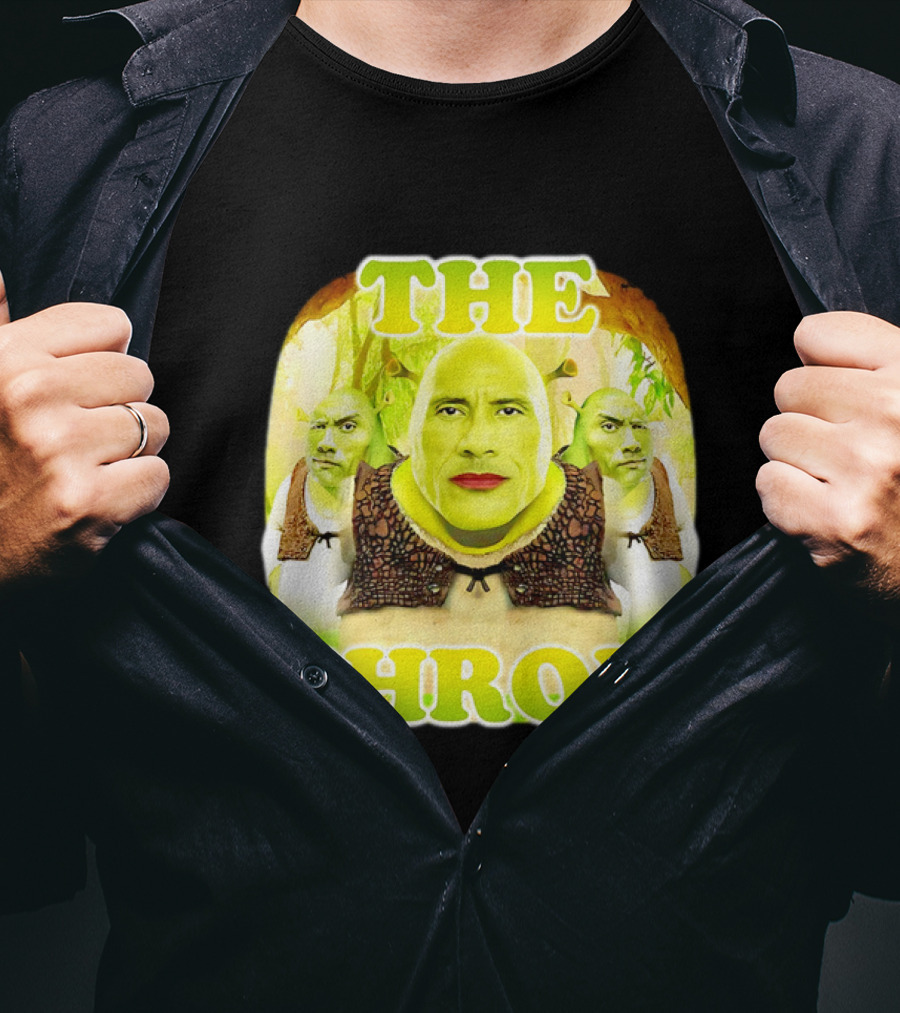 THE SHROK Shrek Parody Featuring Iconic Imagery T-Shirt