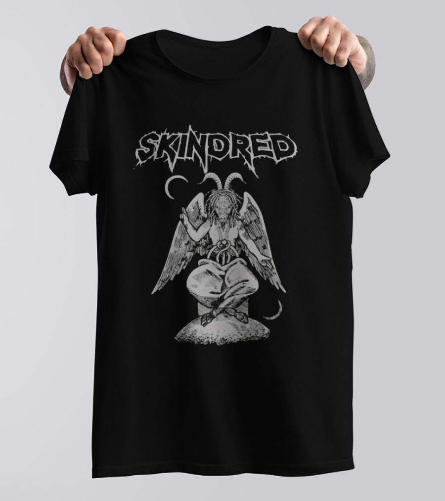 Skindred True Newportian Ragga Metal Angel With Wings And Horns T-Shirt