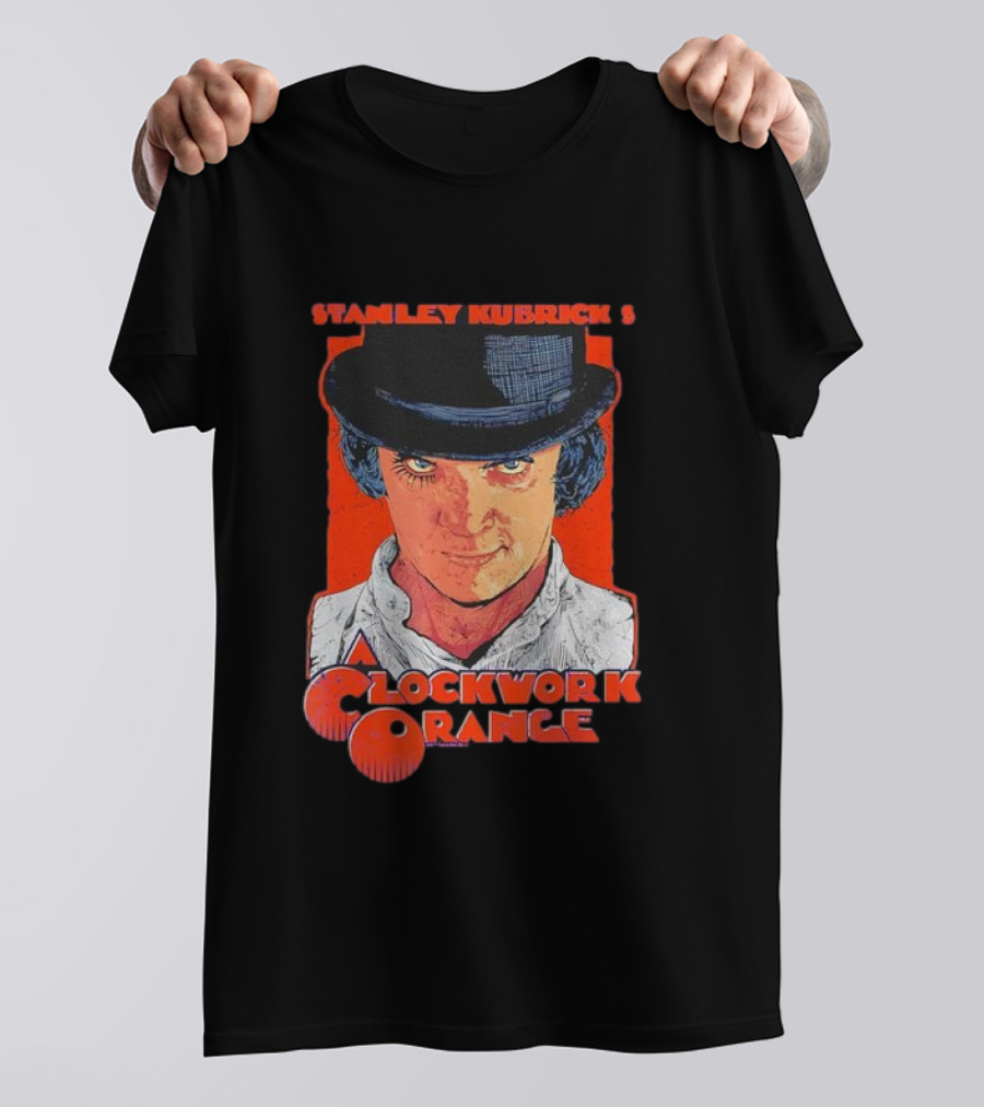 Stanley Kubrick’s Work Orange Vintage Style T-Shirt