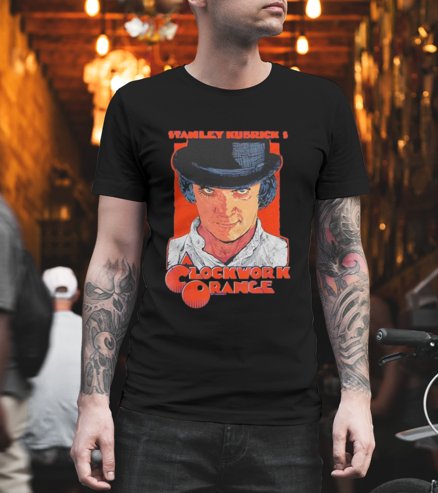 Stanley Kubrick’s Work Orange Vintage Style T-Shirt