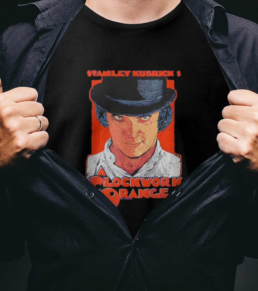Stanley Kubrick’s Work Orange Vintage Style T-Shirt