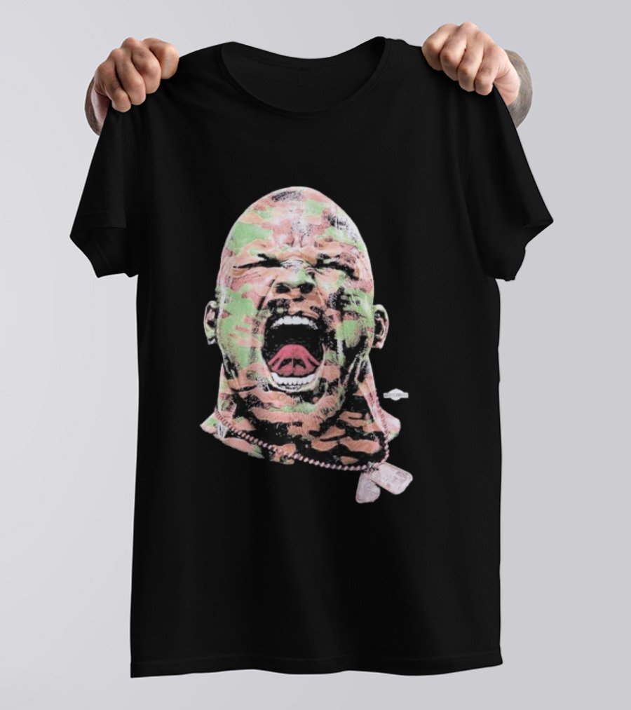 Steve Austin Camo Pattern Hellstar X WWE Wrestlemania 41 316 2025 T-Shirt