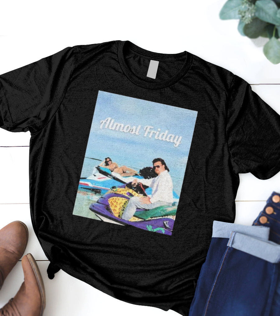 Almost Friday Jet Ski Adventure With Sydney Sweeney And McBride T-Shirt