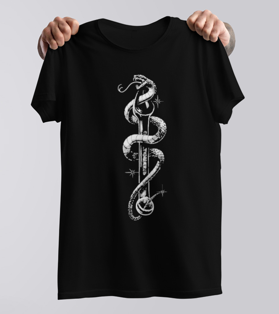 Aston Martin Aramco F1 Dom Dolla Snake Sword Collaboration T-Shirt