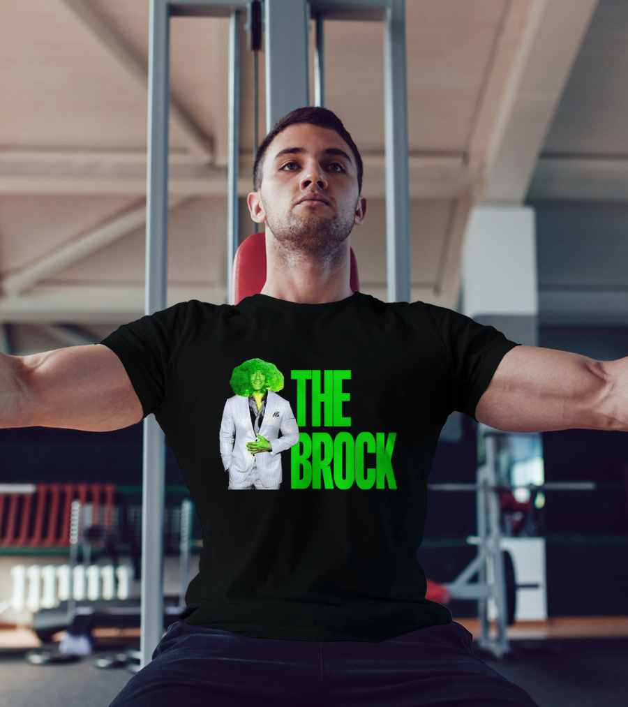 The Brock Broccoli Green Suit Parody T-Shirt