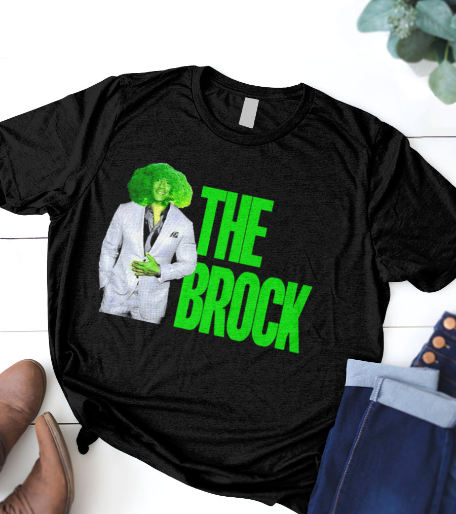 The Brock Broccoli Green Suit Parody T-Shirt