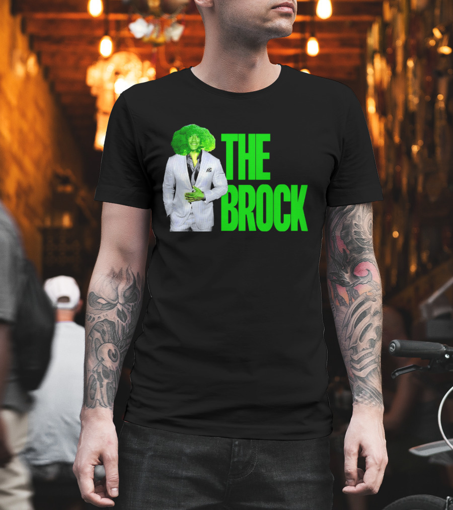 The Brock Broccoli Green Suit Parody T-Shirt