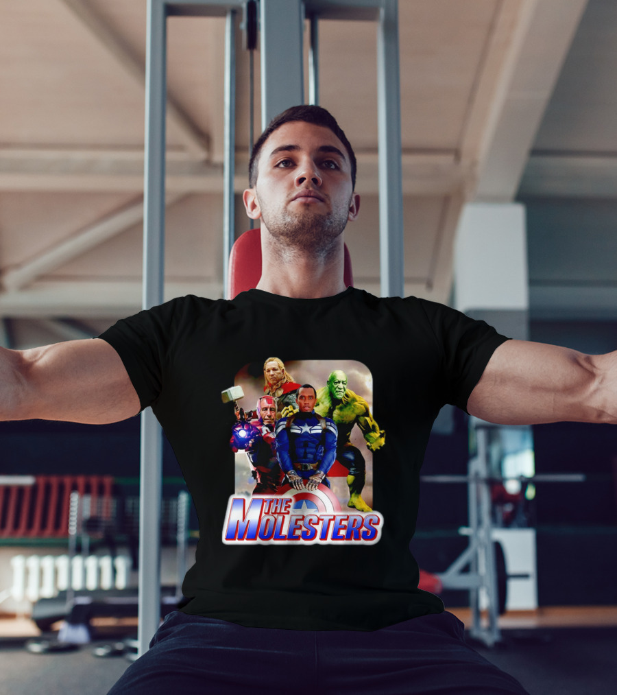 The Molesters Avengers Parody 2025 Captain America Iron Man Thor Hulk T-Shirt