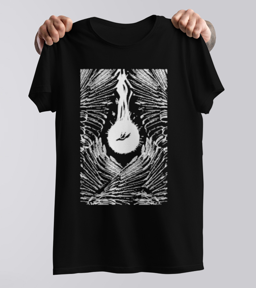 Thursday Mute Neighbor Seraphim Angel Wings And Halo Imagery T-Shirt