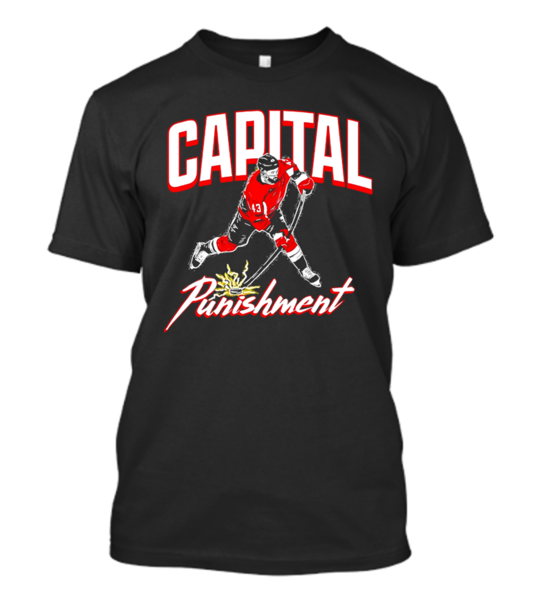 Tom Wilson Capital Punishment Washington Capitals Hockey T-Shirt