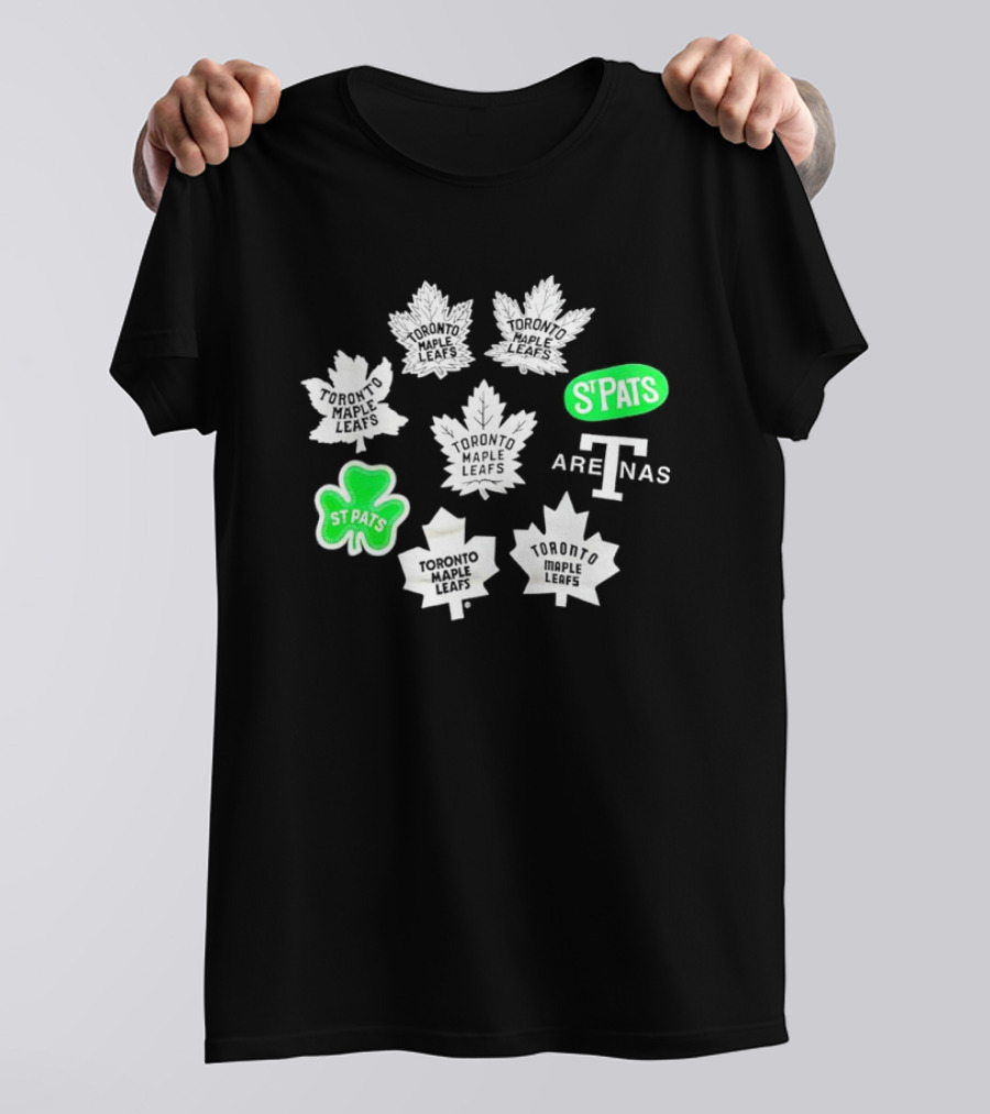St Pats Arenas Toronto Maple Leafs Shamrock Classic T-Shirt