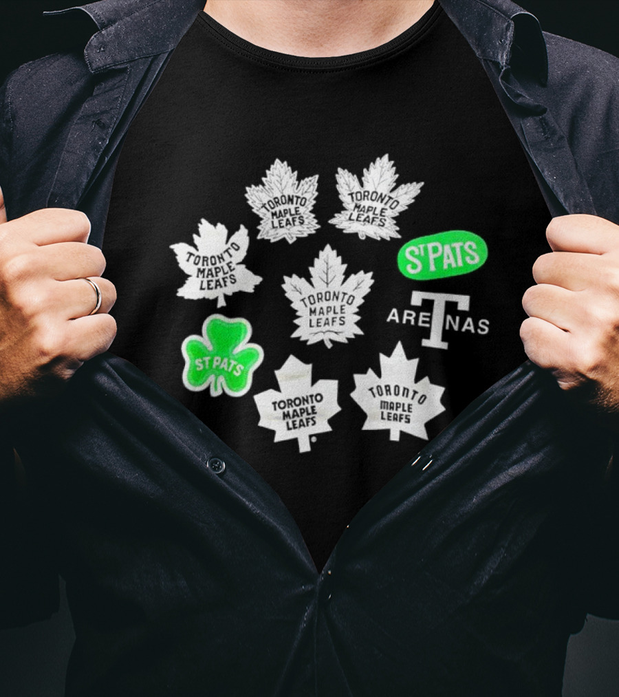 St Pats Arenas Toronto Maple Leafs Shamrock Classic T-Shirt